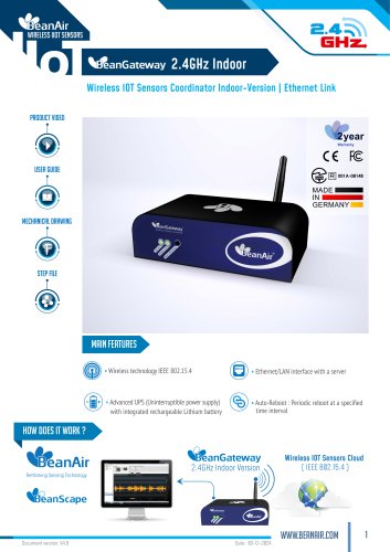 Wireless IOT Gateway LAN Indoor