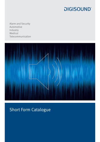 Alarm and Security Automotive Industry Medical Telecom munication Catalogue