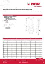 Plattenschieber, Zwischenflanschausführung, Typ A - 10