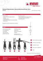 Plattenschieber, Zwischenflanschausführung, Typ A - 5