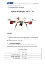 KWT-X6H Hybrid Multicopter