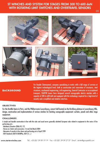 opera stage winch