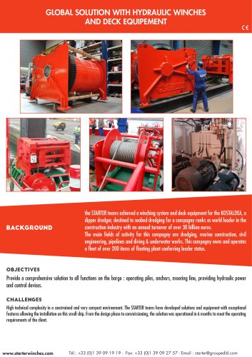 pile and mooring winches