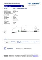 Faser optische BeschleunigungsSensor - MR661SERIE - 2