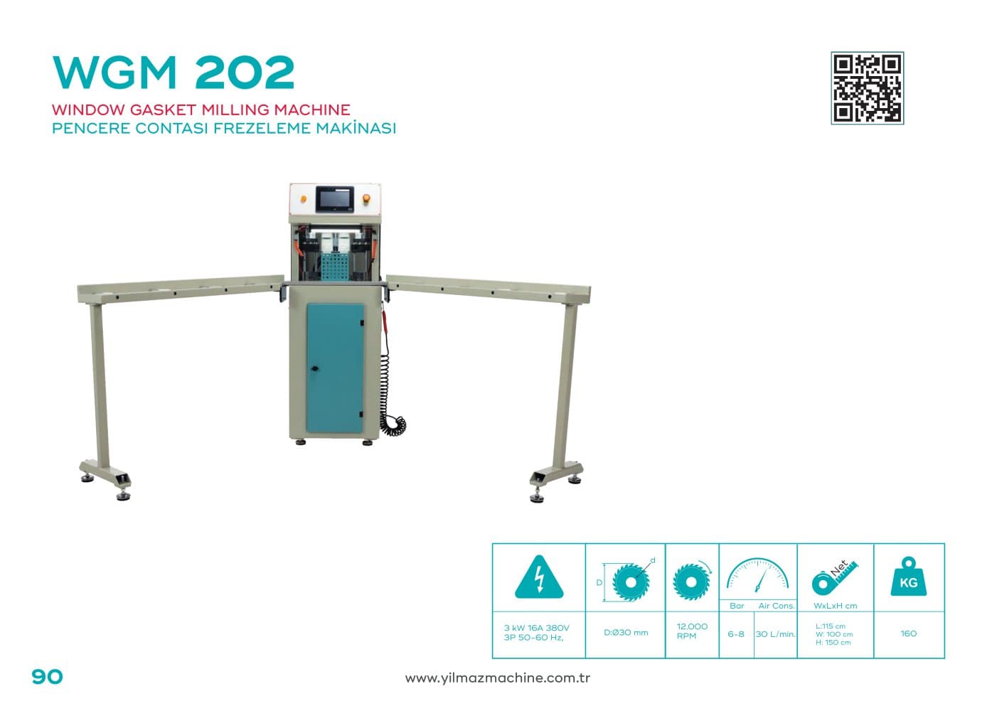 WGM 202 - YILMAZ MACHINE