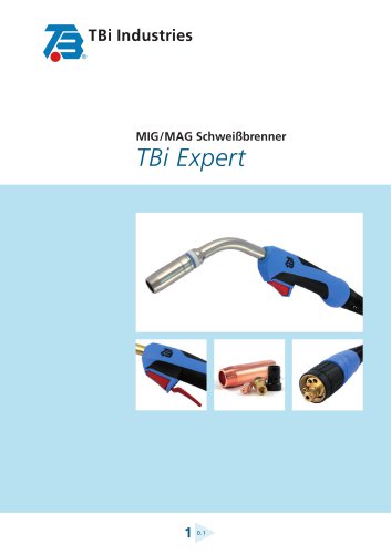 MIG / MAG  Schweißbrenner TBi Expert