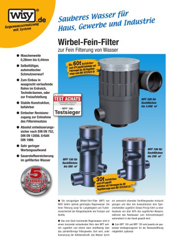 Wirbel-Fein-Filter