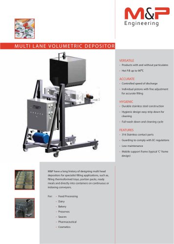 MULTI LANE VOLUMETRIC DEPOSITOR