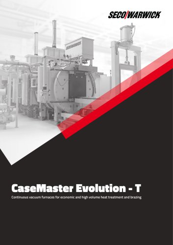 CMe - Triple CASEMASTER EVOLUTION Continuous vacuum furnaces for economic and high volume  heat treatment and brazing
