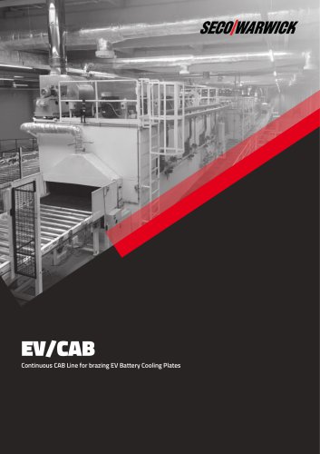 EV/CAB Continuous CAB Line for brazing EV Battery Cooling Plates