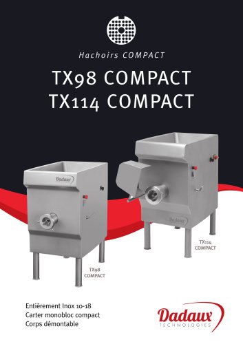 Meat Mincers TX 98 COMPACT / TX 114