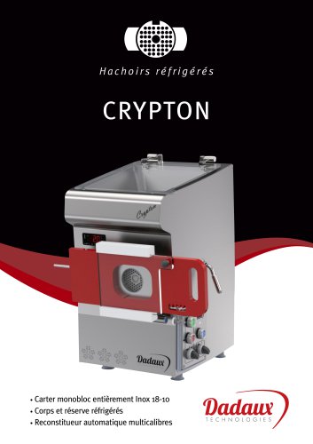 Refrigerated Meat Mincers Crypton