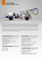 Adroit 420AH 4x4 Articulated Shotcrete Machine