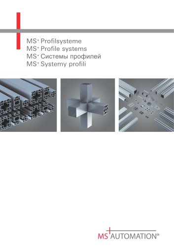 MS+ Profilsysteme Katalog