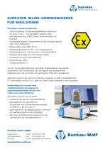 SUPRATON INLINE-HOMOGENISIERER S200 ATEX-2