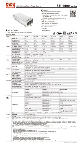 SE-1000 series