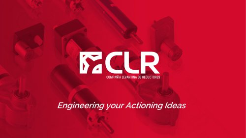 CLR Gear Motors in Horeca Sector