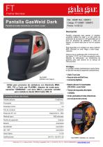 Pantalla GasWeld Dark