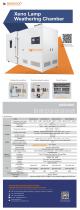 AGING TEST CHAMBER / AUTOMATIC / WITH XENON ARC LAMP / FOR MATERIALS TESTING MACHINES