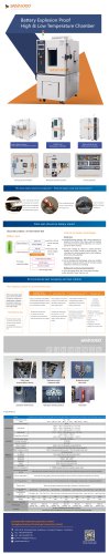 Battery High and Low Temperature Test Chamber