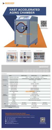 Hast accelerated Aging Chamber