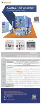 HUMIDITY AND TEMPERATURE TEST CHAMBER / CLIMATIC / VIBRATION / AUTOMATIC