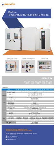 Humidity and temperature test chamber SMC-160-CC-WT-print