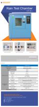 RAIN TEST CHAMBER / WATER SPRAY / WITH WINDOW / STAINLESS STEEL SM-IPX9K