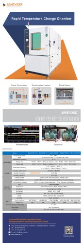 Rapid temperature change chamber