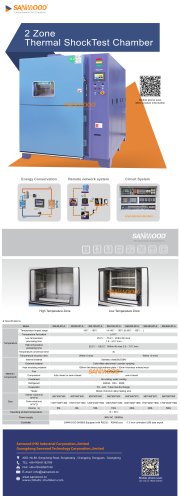 Two Zone Thermal ShockTest Chamber