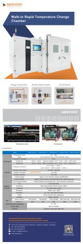 Walk-in Rapid Temperature Change Test Chamber