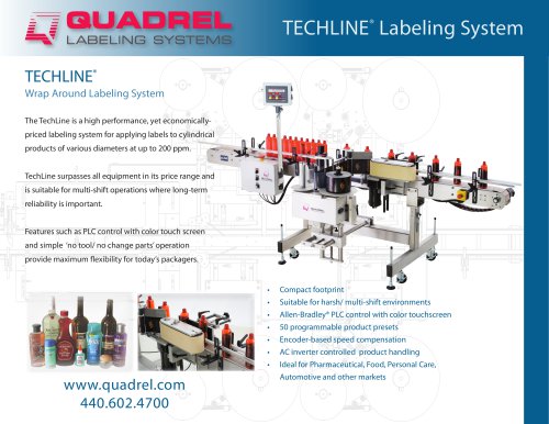 TechLine Wrap Inline Labeling System