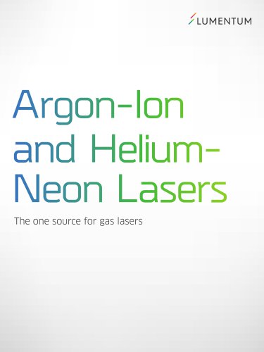 Argon-Ion and Helium-Neon Lasers