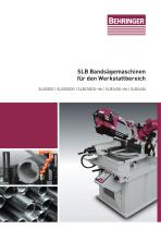 Behringer SLB Werkstattsägen