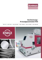 HCS-Baureihe HCS 90 E / 150 E - HCS 100/130/160/180