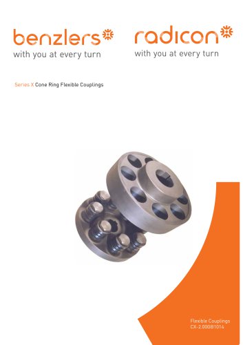 Series X  Cone Ring Flexible Couplings