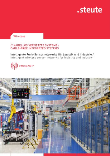 INTELLIGENT WIRELESS SENSOR NETWORKS FOR LOGISTICS AND INDUSTRY