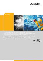 Programmübersicht Extreme / Product overview Extreme