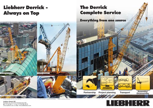 The Derrick Complete Service. Everything from one source.