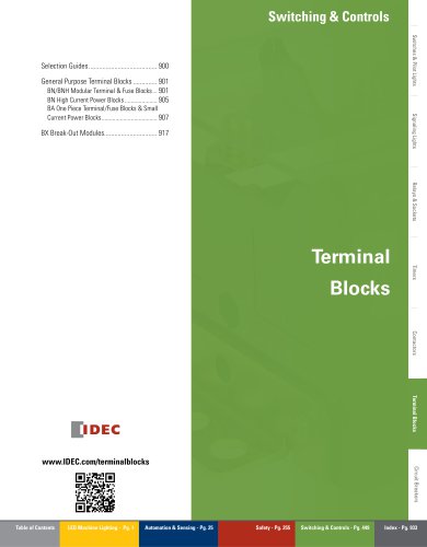 Complete Terminal Blocks Catalog