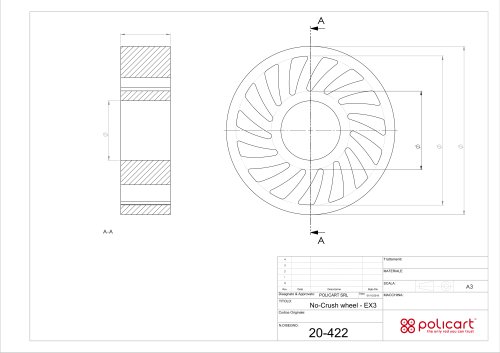 Standard no-crush wheel