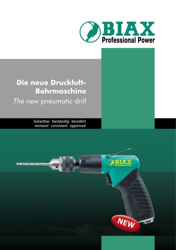 Druckluft-Bohrmaschinen