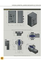 Sensorhalterung mit Winkelsteller SIS-ACU-3