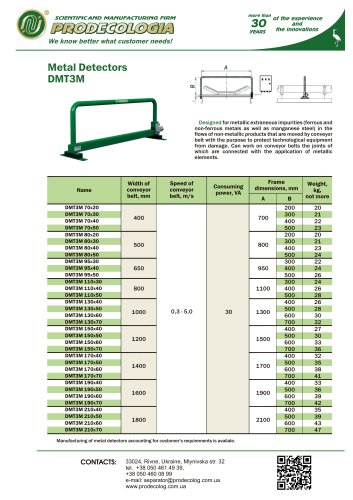 Metal Detectors DMT3M