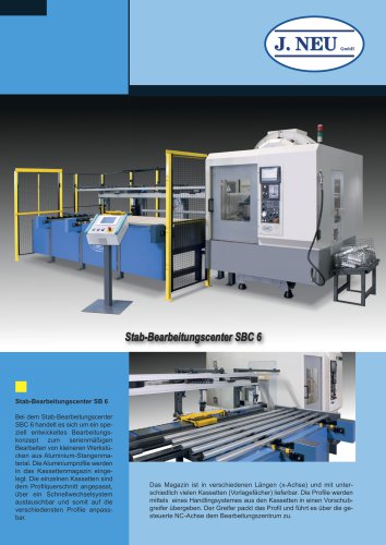 Stab-Bearbeitungscenter SBC 6