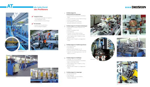 Dreistern Profilieranlagen für Automobilprofile - AT