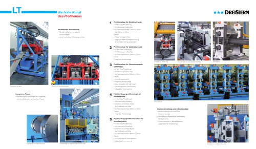 Dreistern Profilieranlagen für die Logistik-Industrie - LT