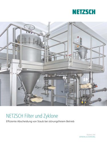 NETZSCH Filter und Zyklone