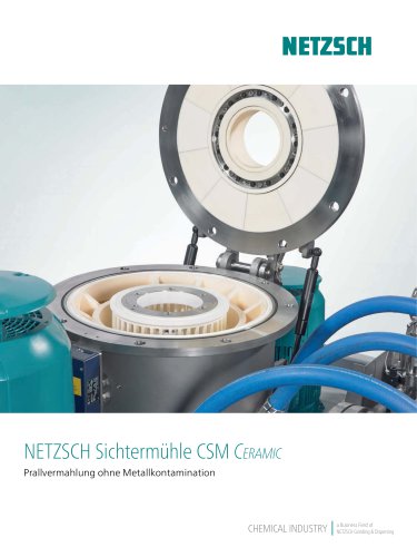 NETZSCH Sichtermühle CSM CERAMIC