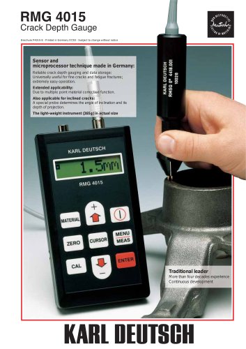 Crack Depth Meter